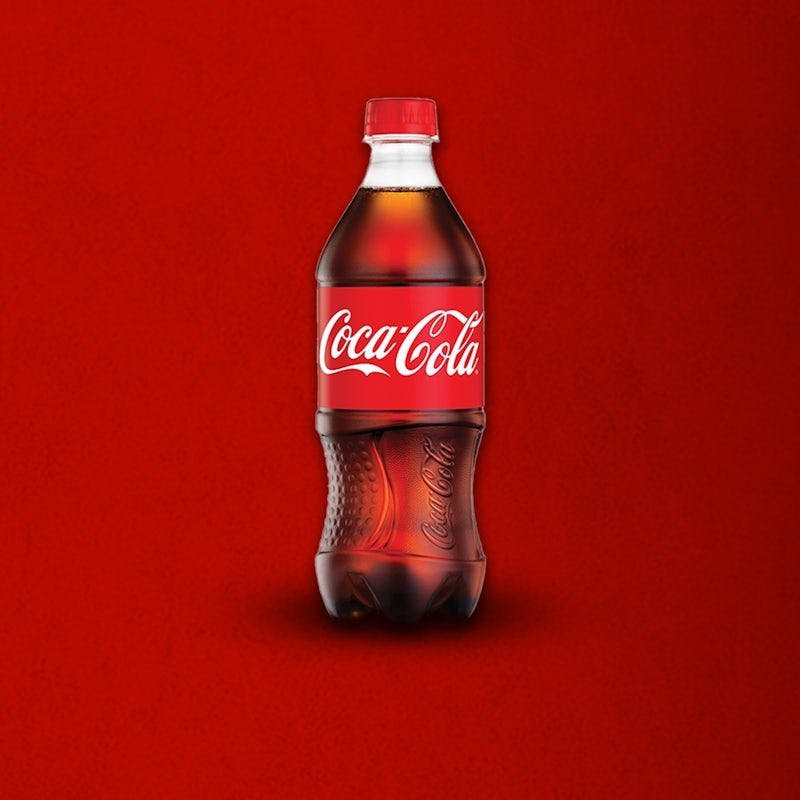 Dave’s Hot Chicken 20 oz Coca-Cola bottle