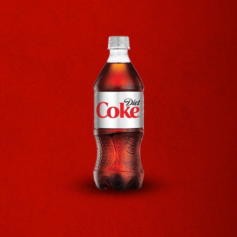 Dave’s Hot Chicken 20 oz Diet Coke bottle