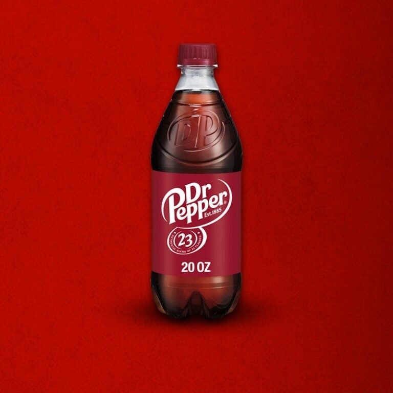 Dave’s Hot Chicken 20 oz Dr Pepper bottle