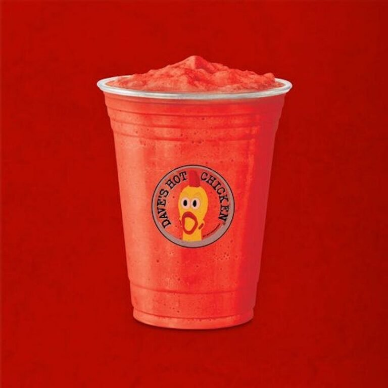 Dave’s Hot Chicken Frozen Hi-C Flashin’ Fruit Punch slusher