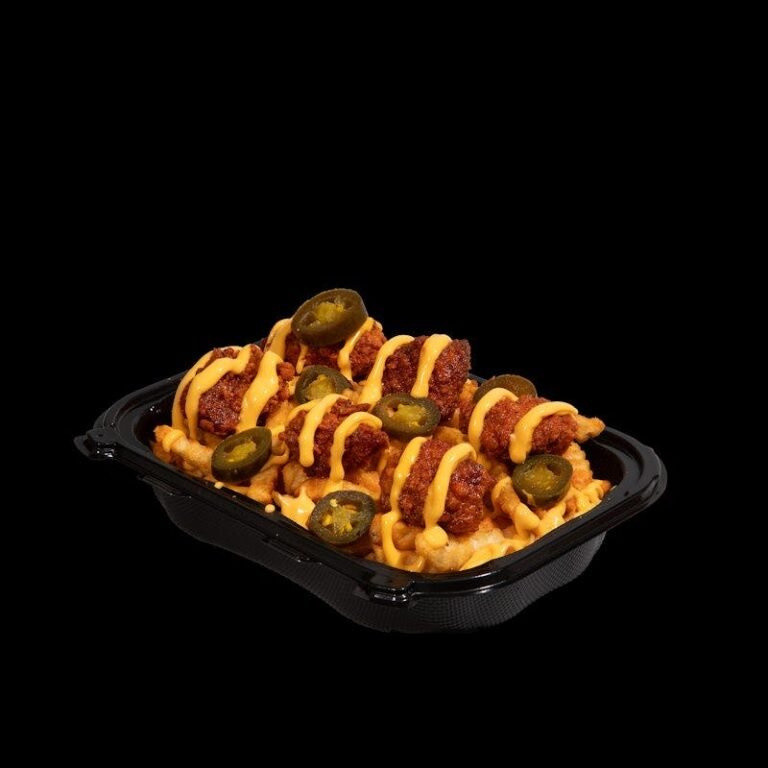 Dave’s Hot Chicken regular Nacho Fries with cheese