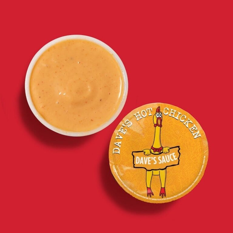 Dave’s Hot Chicken side of Dave’s Sauce dipping cup