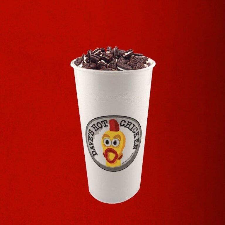 Dave’s Hot Chicken small Oreo Top-Loaded Shake